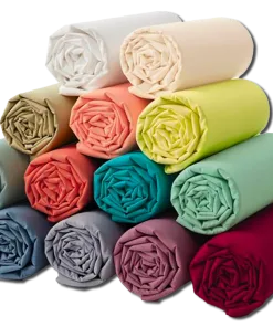 DRAPS-HOUSSES TRADITION DES VOSGES 100% COTON PERCALE