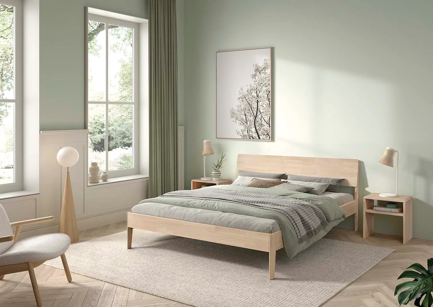 Cadre de lit TIMBER – Image 3